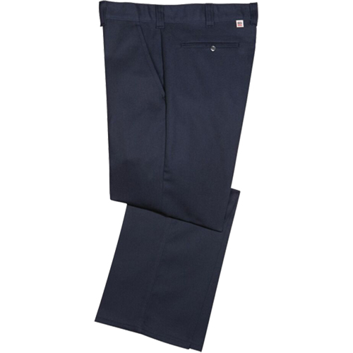 Pantalons de travail, Poly-coton, Bleu marine, Taille 32, Entrejambe 33 Rock Safety Industrial Ltd