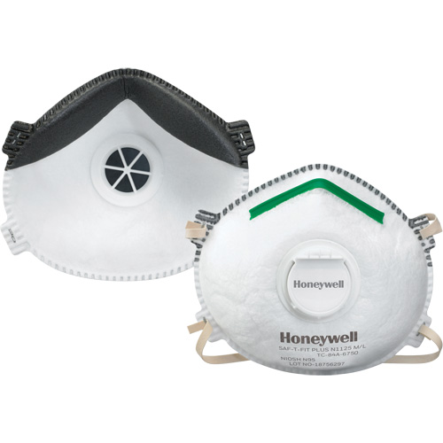 Saf-T-Fit&reg; Plus N1125 Particulate Respirators, N95, NIOSH Certified, Small Rock Safety Industrial Ltd