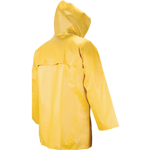Neo-Slick Chemical & Acid Resistant Rain Jacket, 5X-Large, Yellow, Neoprene Rock Safety Industrial Ltd
