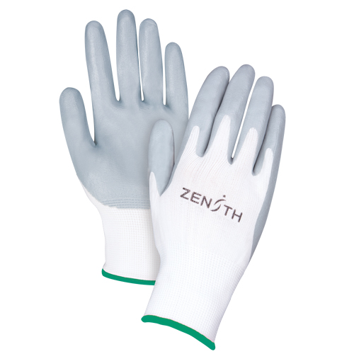 Gants l&eacute;gers enduits et respirants, 8/Moyen, R&ecirc;vetement Mousse de nitrile, Calibre 13, Enveloppe en Polyester Rock Safety Industrial Ltd