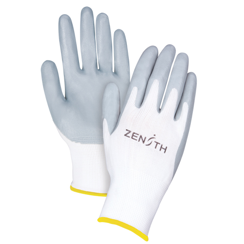 Gants l&eacute;gers enduits et respirants, 11/2T-Grand, R&ecirc;vetement Mousse de nitrile, Calibre 13, Enveloppe en Polyester Rock Safety Industrial Ltd