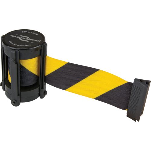 Replacement Cassettes For Advance, Outdoor & StowAway&reg; TensaBarrier&reg;, 7.5', Yellow Tape Rock Safety Industrial Ltd