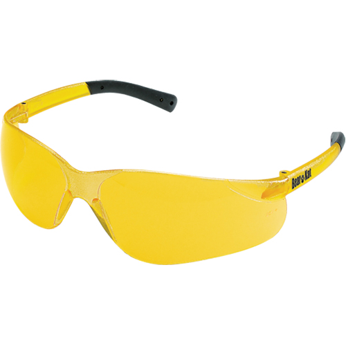 Bear Kat&reg; Safety Glasses, Amber Lens, Anti-Scratch, ANSI Z87+/Meets/Exceeds CSA Z94.3 Rock Safety Industrial Ltd