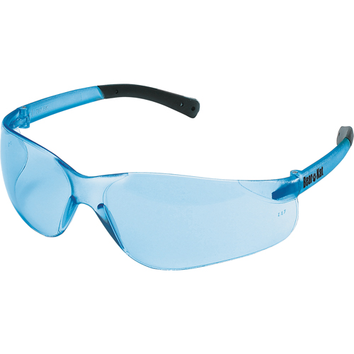 Lunettes de s&eacute;curit&eacute; BEARKAT, Lentille Bleu, Anti-&eacute;gratignures, ANSI Z87+/R&eacute;pond ou surpasse la norme CSA Z94.3 Rock Safety Industrial Ltd
