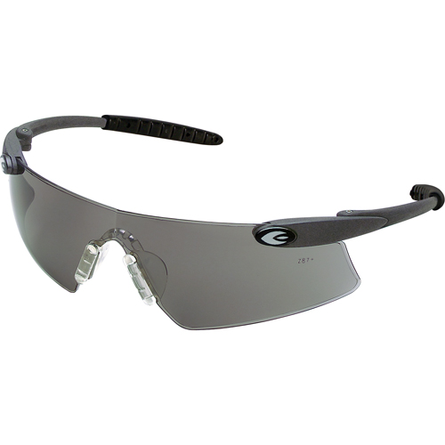 Lunettes de s&eacute;curit&eacute; Desperado, Lentille Grise/fum&eacute;e, Anti-&eacute;gratignures, ANSI Z87+/R&eacute;pond ou surpasse la norme CSA Z94.3 Rock Safety Industrial Ltd