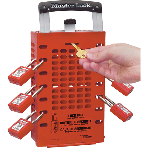 Boîtes de verrouillage Latch Tight, Rouge Rock Safety Industrial Ltd