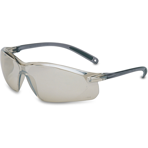 Lunettes de s&eacute;curit&eacute; Uvex s&eacute;rie A700, Lentille Argent/Miroir int&eacute;rieur/ext&eacute;rieur, Anti-&eacute;gratignures, R&eacute;pond ou surpasse la norme CSA Z94.3 Rock Safety Industrial Ltd