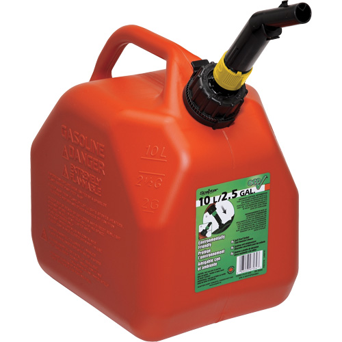 Eco&reg; Gas Cans, 2.5 US gal./9.46 L, Red, CSA Compliant/ULC Rock Safety Industrial Ltd
