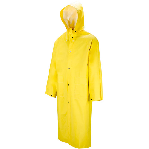 Tornado Long Coat, PVC, 5X-Large, Yellow Rock Safety Industrial Ltd