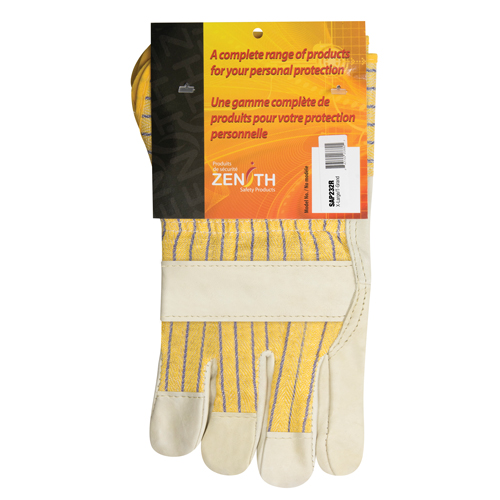 Gants d'ajusteur &agrave; paume s&egrave;che d'usage standard, T-Grand, Paume en Cuir fleur de vache, Doublure en Coton Rock Safety Industrial Ltd