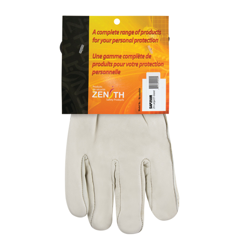 Standard-Duty Winter-Lined Driver's Gloves, 2X-Large, Grain Cowhide Palm, Fleece Inner Lining Rock Safety Industrial Ltd