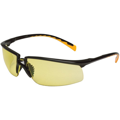 Privo Safety Glasses, Amber Lens, Anti-Fog, Meets/Exceeds CSA Z94.3 Rock Safety Industrial Ltd