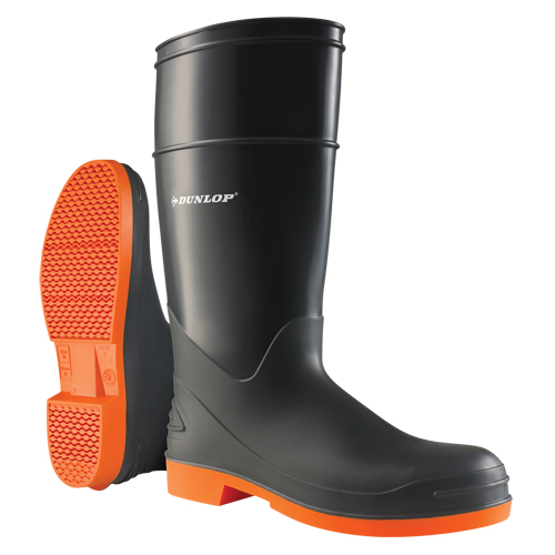 Bottes 16" SureFlex, PVC nitrile, Embout Acier, Pointure 7, Semelle R&eacute;sistant aux perforations Rock Safety Industrial Ltd