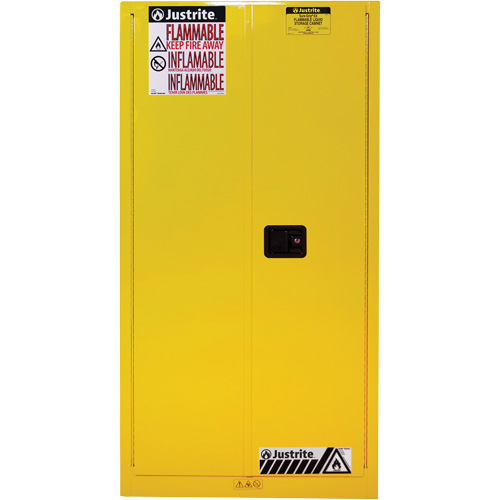 Sure-Grip&reg; Ex Flammable Storage Cabinets, 60 gal., 2 Door, 34" W x 65" H x 34" D Rock Safety Industrial Ltd