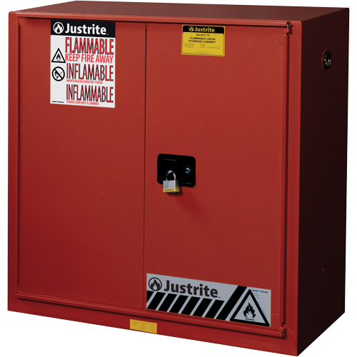 Sure-Grip&reg; EX Combustibles Safety Cabinet for Paint and Ink, 40 gal., 3 Shelves Rock Safety Industrial Ltd