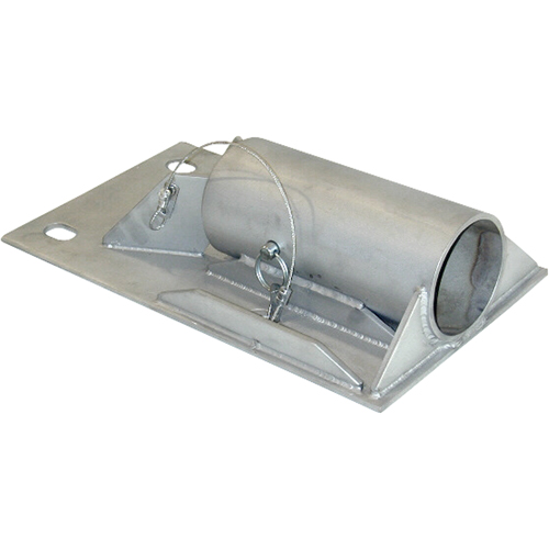 Syst&egrave;mes de sauvetage en espaces clos XTIRPA de Innova - Base murale en acier inoxydable Rock Safety Industrial Ltd