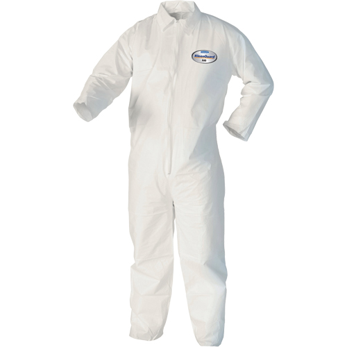 Kleenguard A40 Coveralls, X-Large, White, Microporous Rock Safety Industrial Ltd