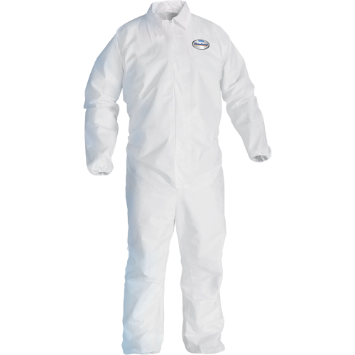 Combinaisons Kleenguard A40, Moyen, Blanc, Microporeux Rock Safety Industrial Ltd
