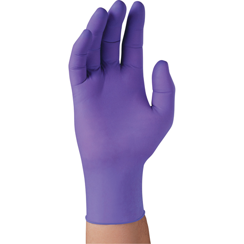 Gants d'examen Kimtech, T-petit, Nitrile, 6 mils, Sans poudre, Mauve, Classe 2 Rock Safety Industrial Ltd