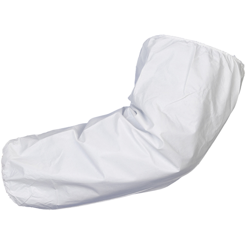 Manches Micromax, Longueur de 18", Microporeux, Blanc Rock Safety Industrial Ltd