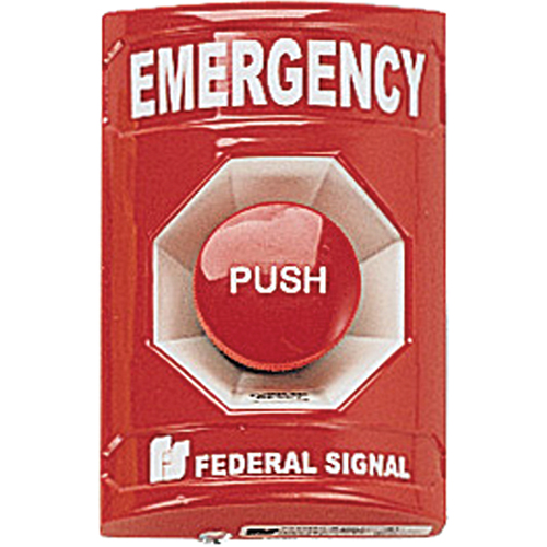 Push Button Station -For Vandal-resistant Activation Of Emergency Systems Rock Safety Industrial Ltd