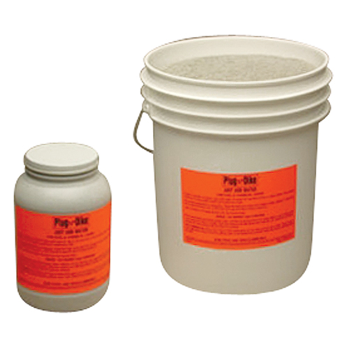 Produit d'&eacute;tanchi&eacute;t&eacute; Plug N'Dike, Granules, 5 gal. Rock Safety Industrial Ltd