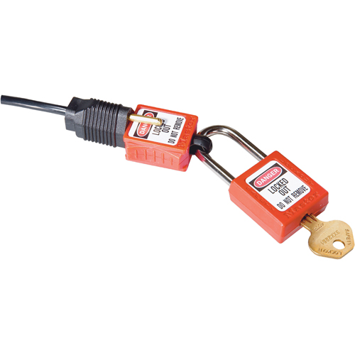 Cadenassage compact pour broches, Type Interrupteur mural Rock Safety Industrial Ltd
