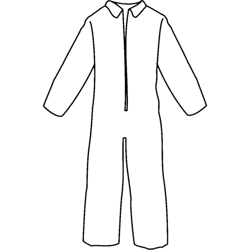 Pyrolon&reg; Plus 2 Disposable FR Coveralls, Small, Blue, FR Treated Fabric Rock Safety Industrial Ltd