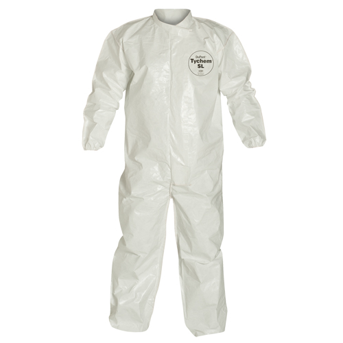 Tychem&reg; 4000 Coveralls, Medium, White Rock Safety Industrial Ltd