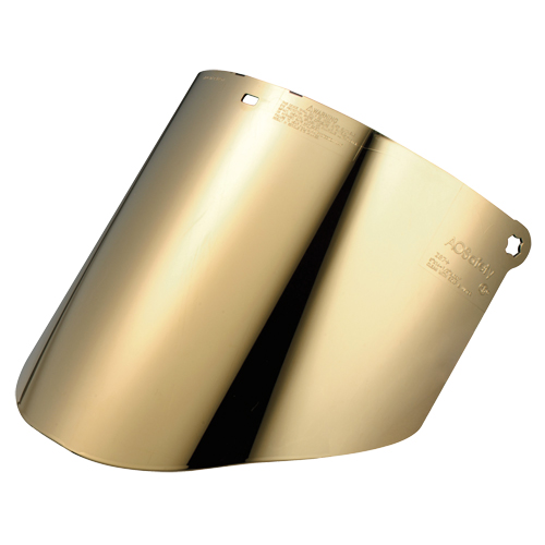 Total Performance Faceshield Window, Polycarbonate, Green Tint Rock Safety Industrial Ltd