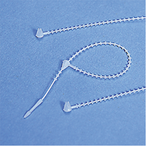 Options de finition pour &eacute;tiquettes - attaches en billes de nylon Rock Safety Industrial Ltd