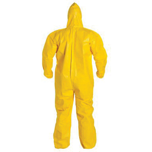 Hooded Coveralls, Tychem&reg; 2000, 3X-Large, Yellow Rock Safety Industrial Ltd