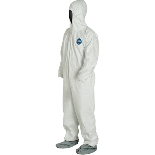Combinaisons, 2T-Grand, Blanc, Tyvek 400 Rock Safety Industrial Ltd