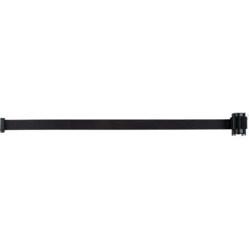 Cartouche de ruban pour assembler votre propre barri&egrave;re de contr&ocirc;le des foules, 7', Ruban Noir Rock Safety Industrial Ltd