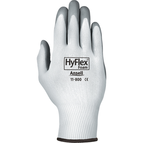 Gants Hyflex 11-800, 10/T-Grand, R&ecirc;vetement Mousse de nitrile, Calibre 15, Enveloppe en Nylon Rock Safety Industrial Ltd