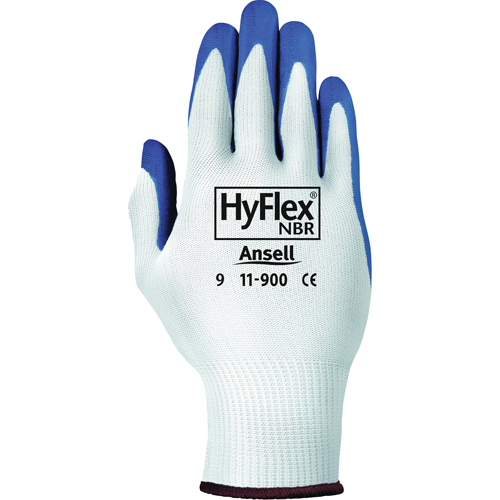 Gants Hyflex 11-900, 6/T-petit, R&ecirc;vetement Nitrile, Calibre 15, Enveloppe en Nylon Rock Safety Industrial Ltd