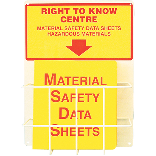 Panneaux de style pochette, Anglais, Compris reliures Rock Safety Industrial Ltd