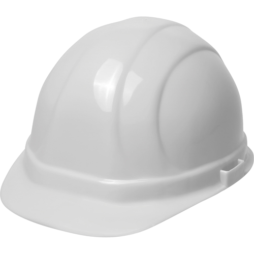 ERB Casque de s&eacute;curit&eacute; Omega II, R&eacute;pond aux normes CSA type 2, Suspension Glissement rapide, Non ventil&eacute; Rock Safety Industrial Ltd