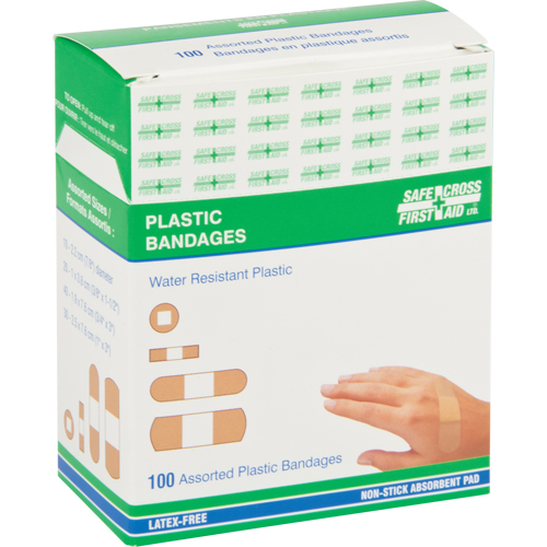 Bandages, Assorti, Plastique, St&eacute;rile Rock Safety Industrial Ltd
