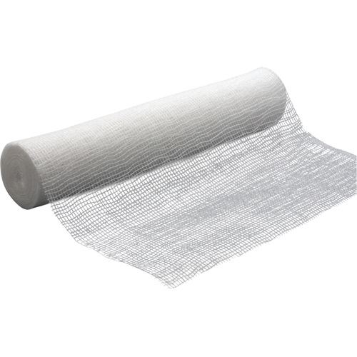 Gauze Bandage , Roll, 15' L x 4" W, Medical Device Class 1 Rock Safety Industrial Ltd