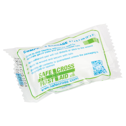 Compress (Pressure) Bandages, 2" L x 2" W Rock Safety Industrial Ltd