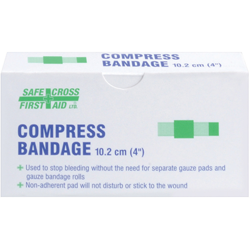 Bandages compressifs, 4" lo x 4" la Rock Safety Industrial Ltd
