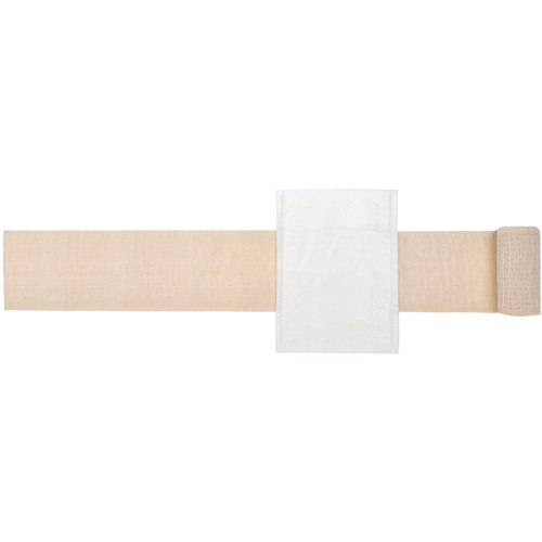 Compress Bandages, Crepe Tails, Cut to Size L x 4-1/2" W Rock Safety Industrial Ltd