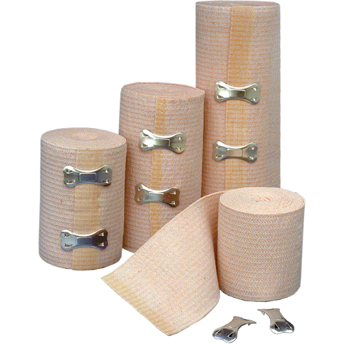 Elastic Support Compression Bandages, 180" L x 6" W, Class 1 Rock Safety Industrial Ltd
