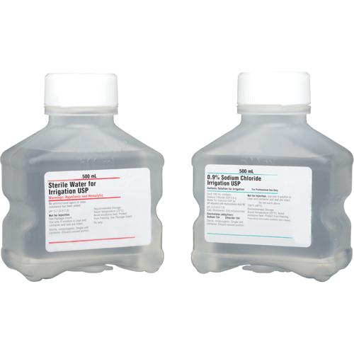 Solution d'irrigation- Chlorure de sodium 0,9 % (Saline), Liquide, Antiseptique Rock Safety Industrial Ltd