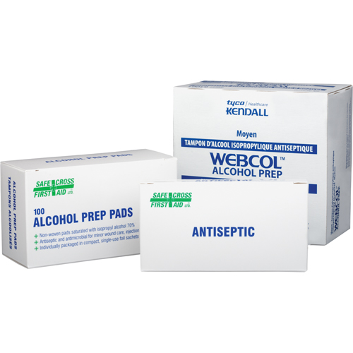 Tampons alcoolis&eacute;s, Serviette, Antiseptique Rock Safety Industrial Ltd
