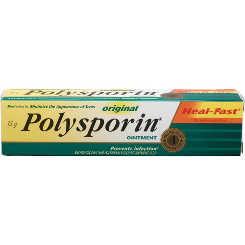 Traitement topique Polysporin, Onguent Rock Safety Industrial Ltd