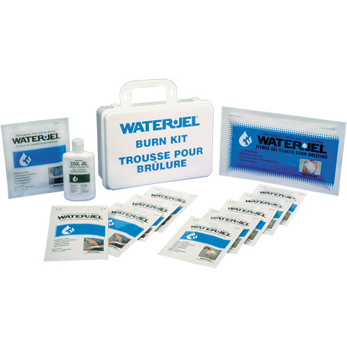 Water Jel&reg; - Emergency Burn Kits, 16-unit Plastic Box, Class 2 Rock Safety Industrial Ltd