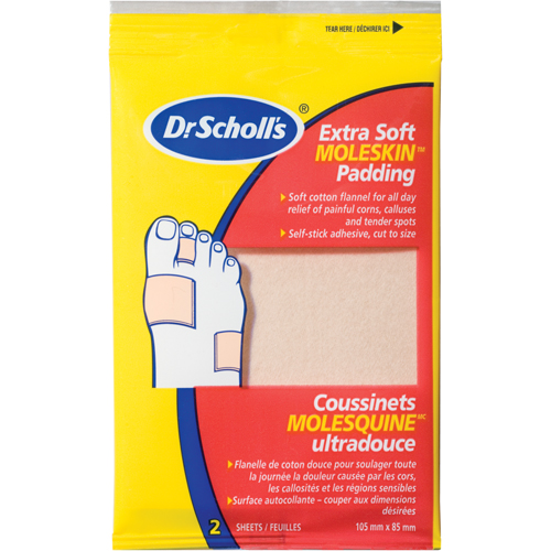 Tampons Moleskin Plus de Dr Scholl's Rock Safety Industrial Ltd