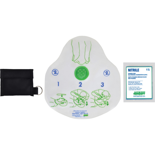 CPR Faceshield Kits, Single Use Faceshield, Class 2 Rock Safety Industrial Ltd